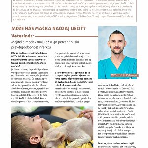 Môže nás mačka naozaj liečiť: Rozhovor pre Moje zdravie